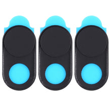Load image into Gallery viewer, 3 PCS Universal Ultra-thin Design Magnet WebCam Cover Camera Cover for Desktop, Laptop, Tablet, Phones