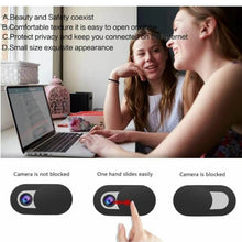 Load image into Gallery viewer, 3 PCS Universal Ultra-thin Design Rectangle WebCam Cover Camera Cover for Desktop, Laptop, Tablet, Phones