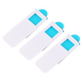 3 PCS Universal Ultra-thin Design Rectangle WebCam Cover Camera Cover for Desktop, Laptop, Tablet, Phones