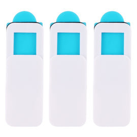 3 PCS Universal Ultra-thin Design Rectangle WebCam Cover Camera Cover for Desktop, Laptop, Tablet, Phones
