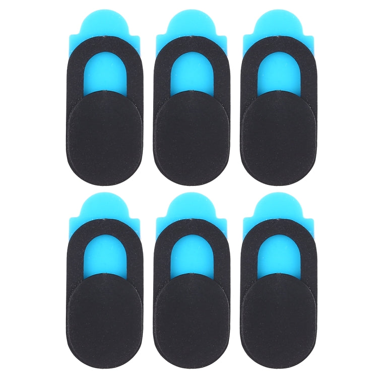 6 PCS Universal Ultra-thin Design WebCam Cover Camera Cover for Desktop, Laptop, Tablet, Phones