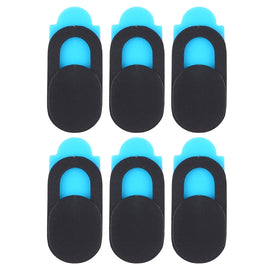 6 PCS Universal Ultra-thin Design WebCam Cover Camera Cover for Desktop, Laptop, Tablet, Phones