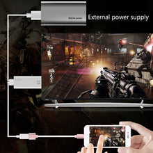 Load image into Gallery viewer, Onten 7562 USB Female to HDMI Phone to HDTV Adapter Cable for iPhone / Android