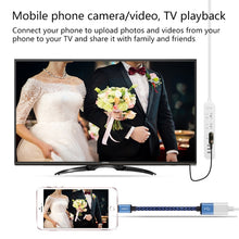 Load image into Gallery viewer, Onten 7562 USB Female to HDMI Phone to HDTV Adapter Cable for iPhone / Android