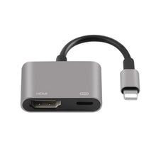 Load image into Gallery viewer, 7565S 8 Pin to HDMI HDTV Projector Video Adapter Cable for iPad