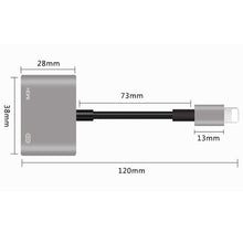 Load image into Gallery viewer, 7565S 8 Pin to HDMI HDTV Projector Video Adapter Cable for iPad