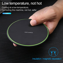 Load image into Gallery viewer, KD-1 Ultra-thin 10W Fast Charging Wireless Charger for Android Phones &amp; iPhone