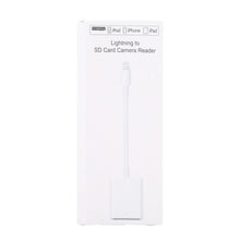Load image into Gallery viewer, NK105 8 Pin to SD Card Camera Reader Adapter, Compatible with IOS 9.1 and Above Systems