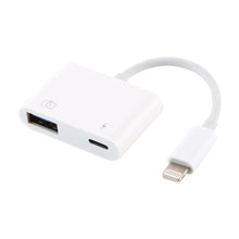 Load image into Gallery viewer, NK101 8 Pin to USB Camera Reader Adapter, Compatible with IOS 9.1 and Above Systems