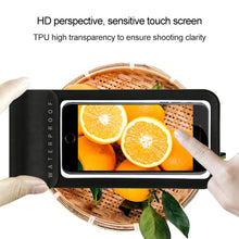 Load image into Gallery viewer, Outdoor Diving Swimming Mobile Phone Touch Screen Waterproof Bag for Below 5 Inch Mobile Phone