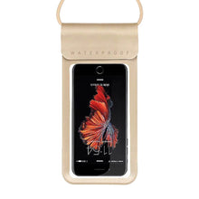 Load image into Gallery viewer, Outdoor Diving Swimming Mobile Phone Touch Screen Waterproof Bag for Below 5 Inch Mobile Phone
