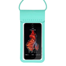 Load image into Gallery viewer, Outdoor Diving Swimming Mobile Phone Touch Screen Waterproof Bag for Below 5 Inch Mobile Phone