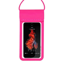 Load image into Gallery viewer, Outdoor Diving Swimming Mobile Phone Touch Screen Waterproof Bag for Below 5 Inch Mobile Phone