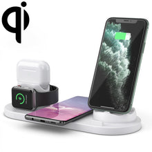 Load image into Gallery viewer, 6 in 1 10W Qi Standard Wireless Charger Stand
