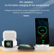 Load image into Gallery viewer, 6 in 1 10W Qi Standard Wireless Charger Stand