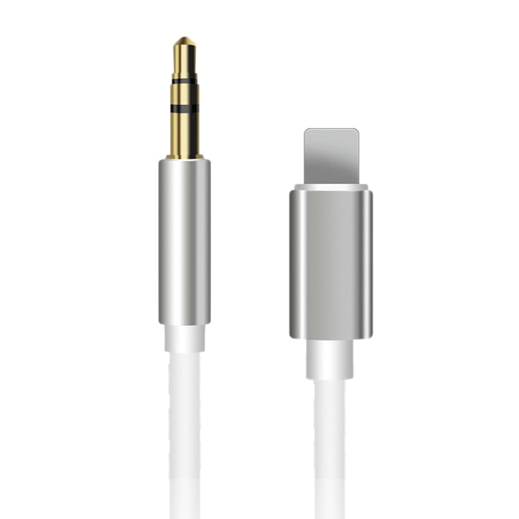 8 Pin to 3.5mm AUX Audio Adapter Cable, Length: 1m