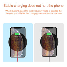Load image into Gallery viewer, 10W Portable Suction Cup Mobile Phone Fast Charging Wireless Charger, Length: 1.5m