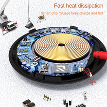 Load image into Gallery viewer, 10W Portable Suction Cup Mobile Phone Fast Charging Wireless Charger, Length: 1.5m