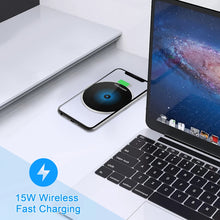 Load image into Gallery viewer, S50 15W Ultra-thin Desktop Embedded Wireless Charger embedded