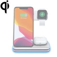 Load image into Gallery viewer, Z5A QI Vertical Magnetic Wireless Charger for Mobile Phones &amp; Apple Watches &amp; AirPods / Samsung Galaxy Buds / Huawei Free Buds, with Touch Ring Light