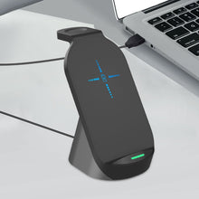 Load image into Gallery viewer, H18 3 in 1 Quick Wireless Charger for iPhone, Apple Watch, AirPods and other Android Smart Phones
