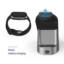 Load image into Gallery viewer, H18 3 in 1 Quick Wireless Charger for iPhone, Apple Watch, AirPods and other Android Smart Phones