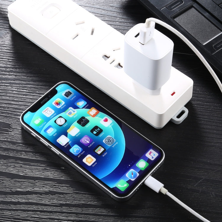 T085 20W USB + Type-C Fast Charging Travel Power Adapter, EU Plug