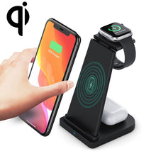 Load image into Gallery viewer, HQ-UD21 3 in 1 Folding Mobile Phone Watch Multi-Function Charging Stand Wireless Charger for iPhones &amp; Apple Watch &amp; Airpods