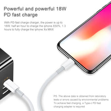 Load image into Gallery viewer, AWEI CL-68 3A Type-C / USB-C to 8 Pin PD Fast Charging Data Cable, Length: 1m
