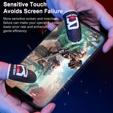 Load image into Gallery viewer, ROCK i27 Super Conductive Silver Fiber Anti-sweat Sensitive Touch Gaming Finger Cover for Thumb / Index Finger