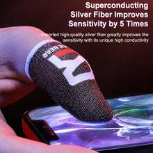 Load image into Gallery viewer, ROCK i27 Super Conductive Silver Fiber Anti-sweat Sensitive Touch Gaming Finger Cover for Thumb / Index Finger