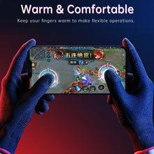 Load image into Gallery viewer, ROCK i28 Super Conductive Silver Fiber Anti-sweat Sensitive Touch Gaming Gloves