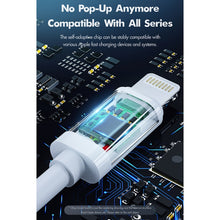 Load image into Gallery viewer, ROCK Space Z19 PD  20W 3A USB-C / Type-C to 8 Pin Fast Charging TPE Data Cable, Cable Length: 1m