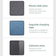 Load image into Gallery viewer, OJD-36 QI Standard 10W Lighting Wireless Charger Rubber Mouse Pad, Size: 26.2 x 19.8 x 0.65cm