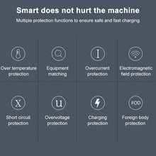 Load image into Gallery viewer, OJD-45 3 in 1 QI 10W Mobile Phone + Watch + 8 Pin Earphone Charging Port Multi-function Wireless Charger for Mobile Phones &amp; Watches &amp; AirPods 2