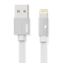 Load image into Gallery viewer, REMAX RC-094i 2m 2.4A USB to 8 Pin Aluminum Alloy Braid Fast Charging Data Cable