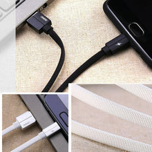 Load image into Gallery viewer, REMAX RC-094i 2m 2.4A USB to 8 Pin Aluminum Alloy Braid Fast Charging Data Cable