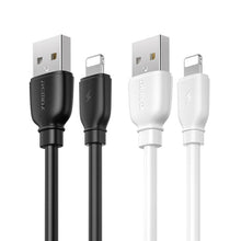 Load image into Gallery viewer, REMAX RC-138i 2.4A USB to 8 Pin Suji Pro Fast Charging Data Cable, Cable Length: 1m