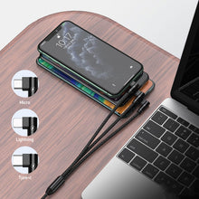 Load image into Gallery viewer, REMAX RC-167th 3 in 1 2.1A USB to 8 Pin + USB-C / Type-C + Micro USB Range Series Elbow Charging Cable, Cable Length: 1m