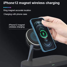 Load image into Gallery viewer, T268 5 in 1 15W Multi-function Magnetic Wireless Charger for iPhone 12 Series &amp; Apple Watchs &amp; AirPods 1 / 2 / Pro, with LED Light
