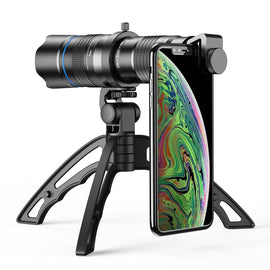 APEXEL APL-20-40XJJ04 20-40X HD External Dual-adjustment Zoom Telescope Universal Telephoto Phone Lens