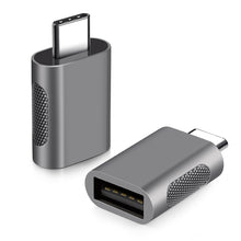 Load image into Gallery viewer, 2 PCS SBT-158 USB-C / Type-C Male to USB 3.0 Female Zinc Alloy Adapter
