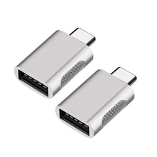 Load image into Gallery viewer, 2 PCS SBT-158 USB-C / Type-C Male to USB 3.0 Female Zinc Alloy Adapter