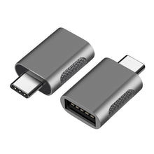 Load image into Gallery viewer, 2 PCS SBT-158 USB-C / Type-C Male to USB 3.0 Female Zinc Alloy Adapter