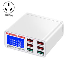 Load image into Gallery viewer, WLX-896+ 6 In 1 Multi-function Smart Digital Display USB Charger, WLX-896+(AU Plug), WLX-896+(EU Plug), WLX-896+(UK Plug), WLX-896+(US Plug)