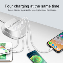 Load image into Gallery viewer, WLX-T3P 4 In 1 PD + QC Multi-function Smart Fast Charging USB Charger, WLX-T3P US Plug, WLX-T3P AU Plug, WLX-T3P EU Plug, WLX-T3P UK Plug