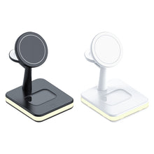 Load image into Gallery viewer, 991 3 in 1 15W Electromagnetic Induction Wireless Fast Charging with 360 Degree Rotating Holder