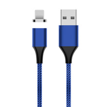 Load image into Gallery viewer, M11 5A USB to 8 Pin Nylon Braided Magnetic Data Cable, Cable Length: 2m