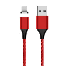 Load image into Gallery viewer, M11 5A USB to 8 Pin Nylon Braided Magnetic Data Cable, Cable Length: 2m, 8 Pin