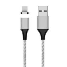 Load image into Gallery viewer, M11 5A USB to 8 Pin Nylon Braided Magnetic Data Cable, Cable Length: 2m, 8 Pin